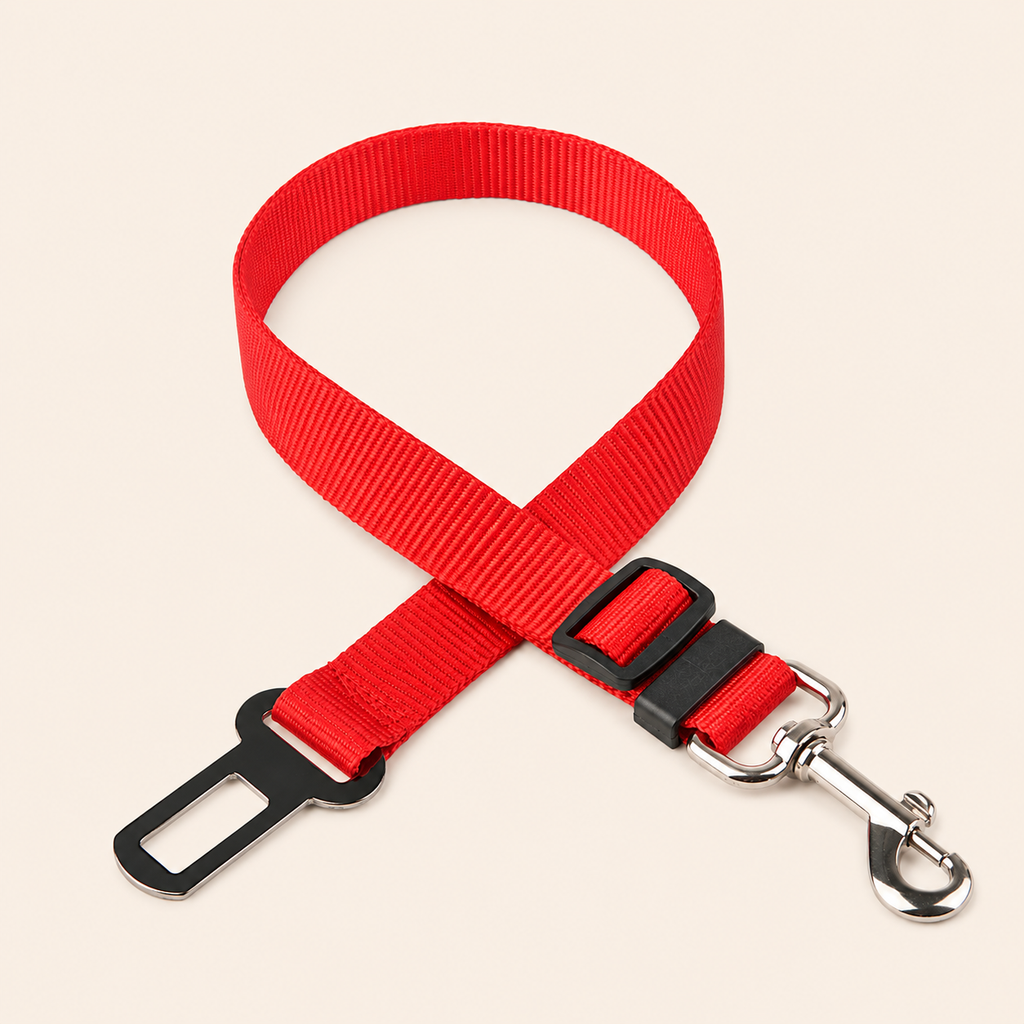 Ceinture de Sécurité Voiture pour Chien et Chat — Ajustable & Résistante