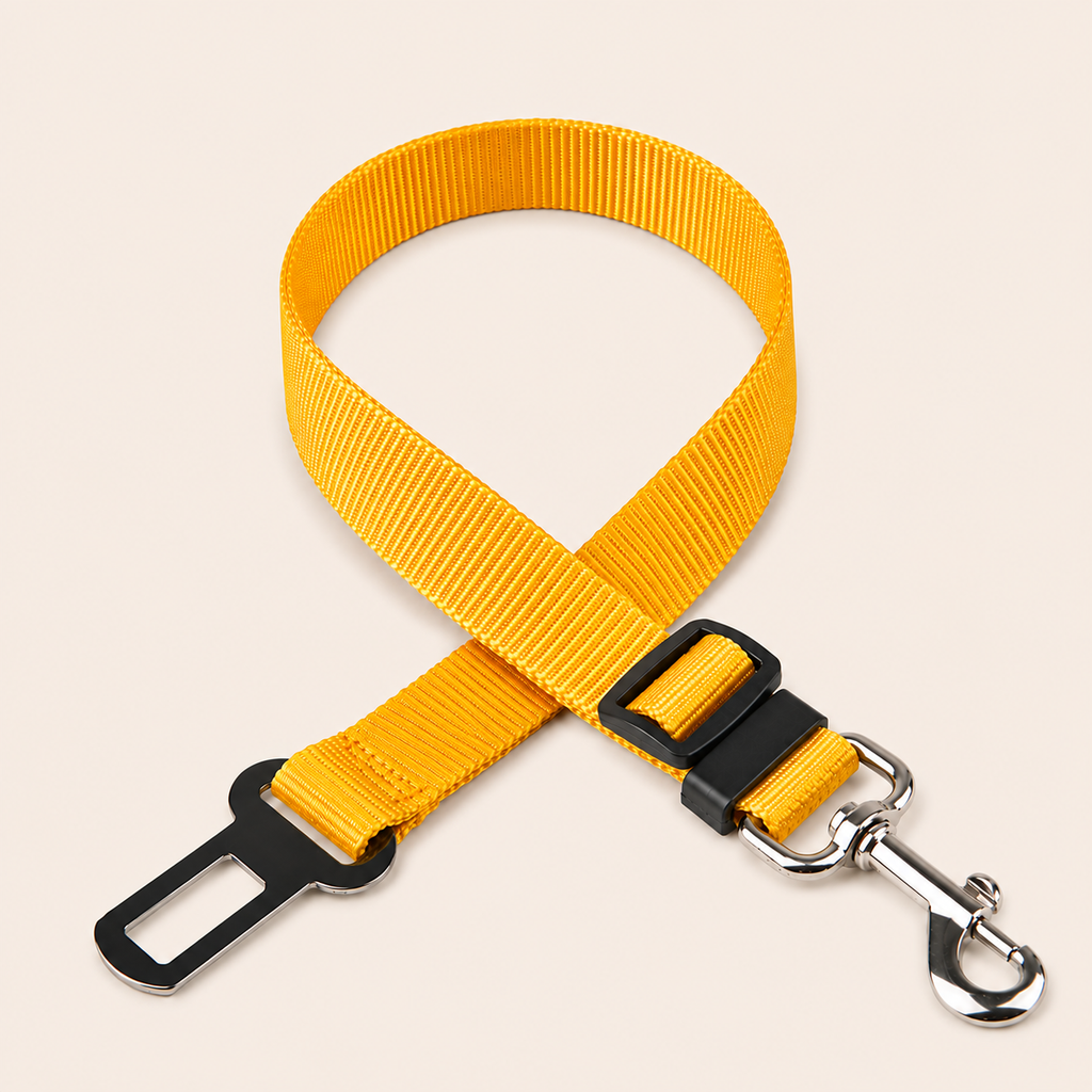 Ceinture de Sécurité Voiture pour Chien et Chat — Ajustable & Résistante