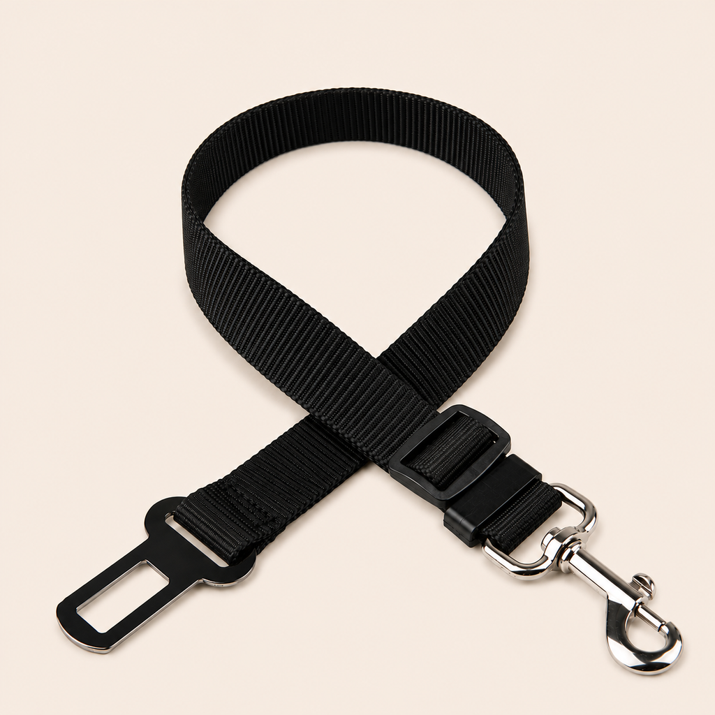 Ceinture de Sécurité Voiture pour Chien et Chat — Ajustable & Résistante