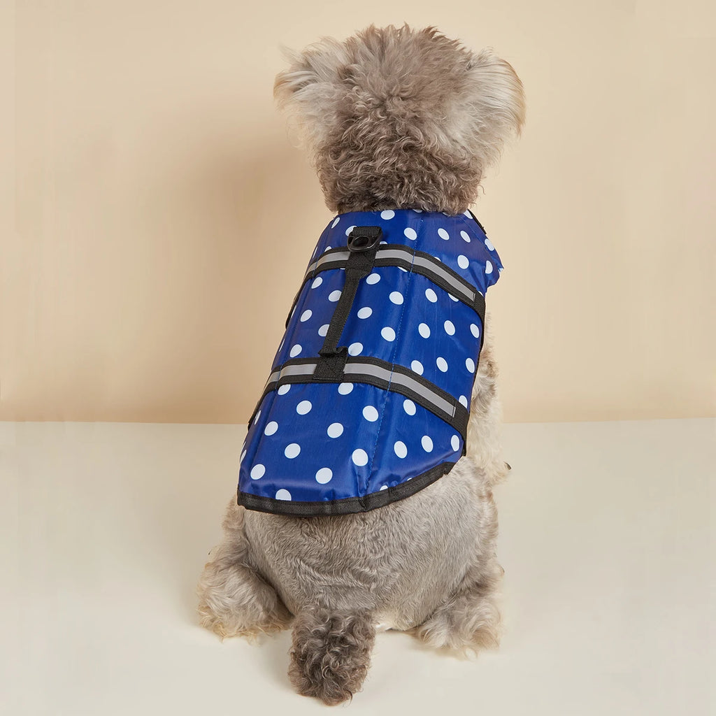 Gilet de Sauvetage pour Chien — Réfléchissant & Ajustable