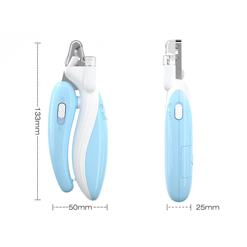 Coupe-Ongles pour Chien et Chat avec Lumière LED — Sécurité & Précision