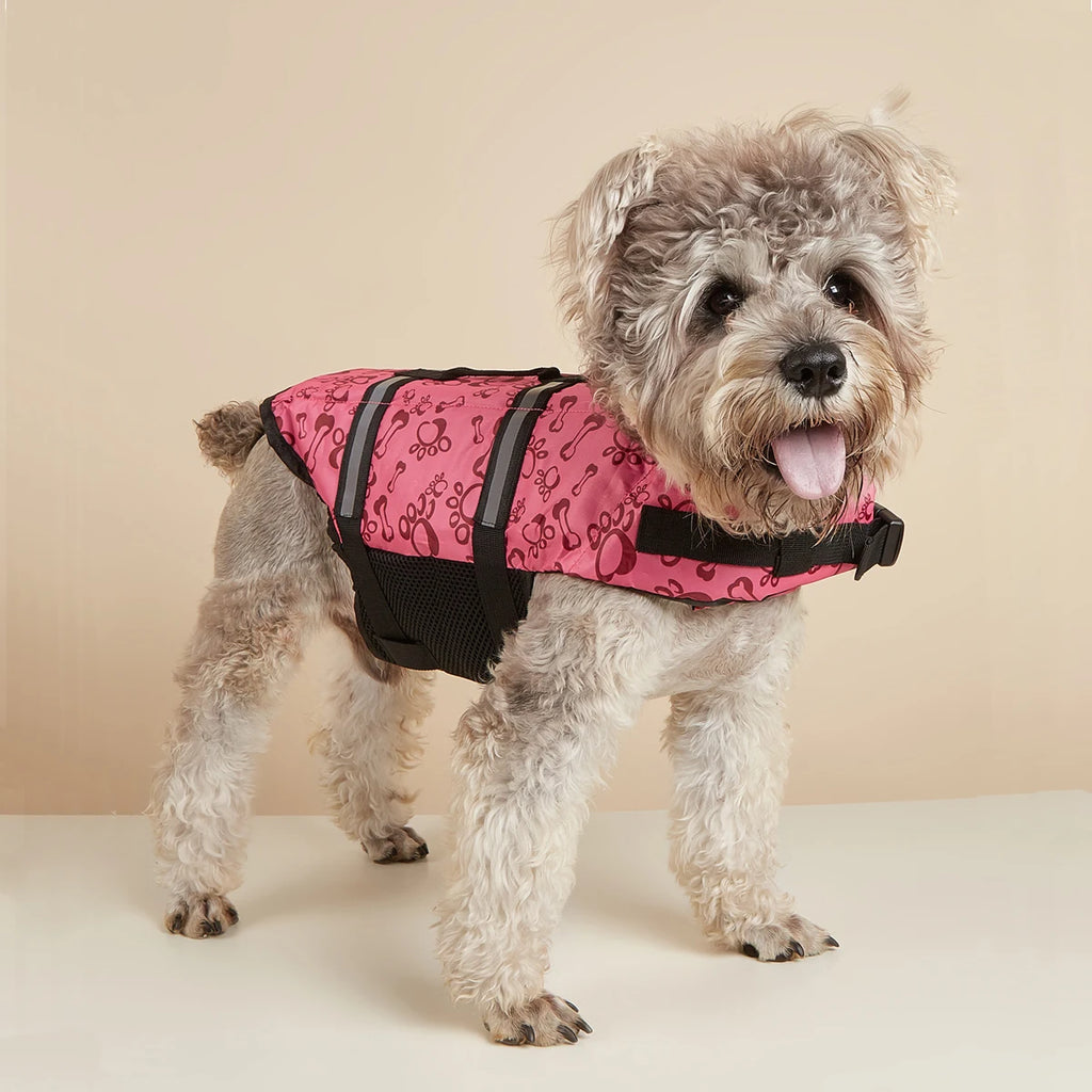 Gilet de Sauvetage pour Chien — Réfléchissant & Ajustable