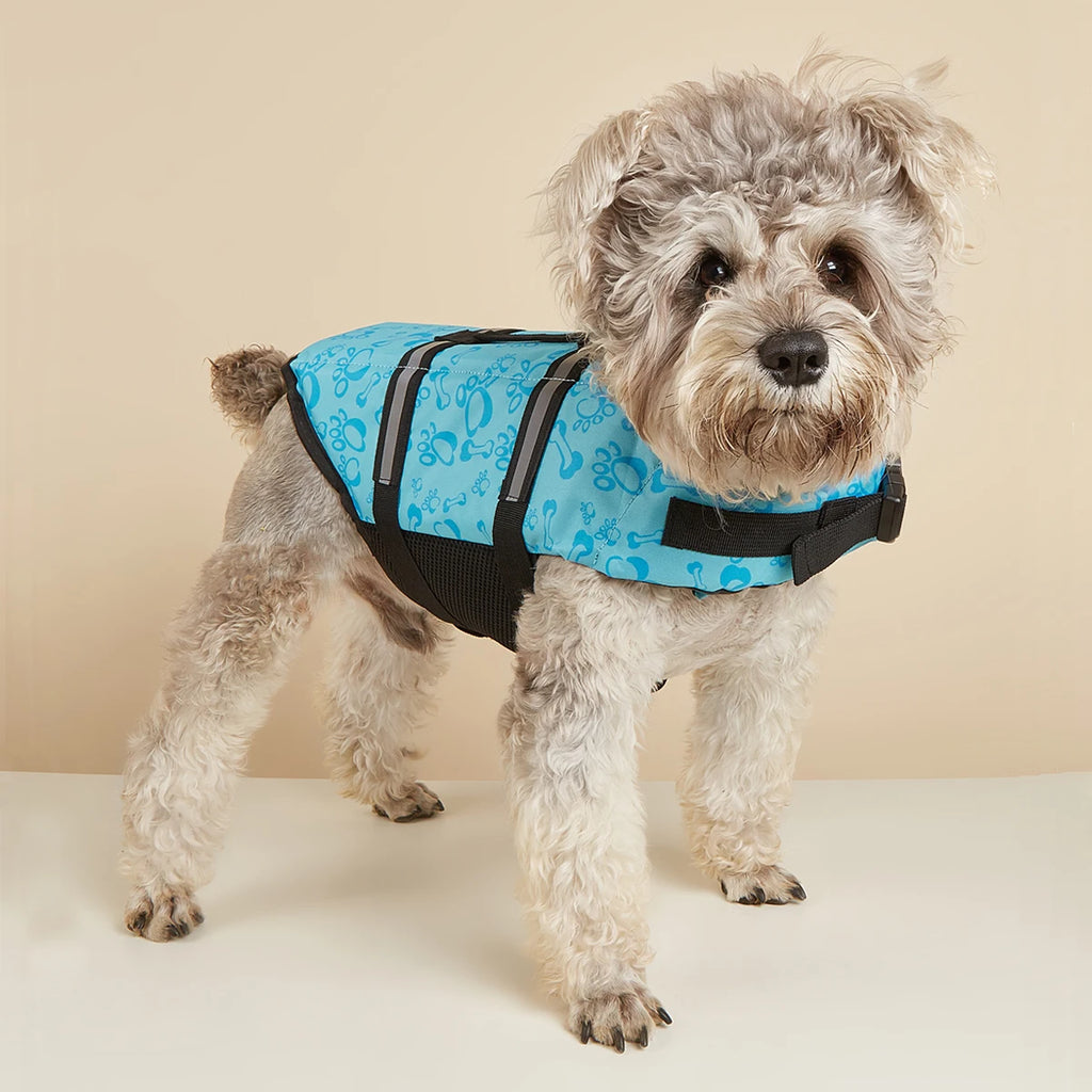 Gilet de Sauvetage pour Chien — Réfléchissant & Ajustable