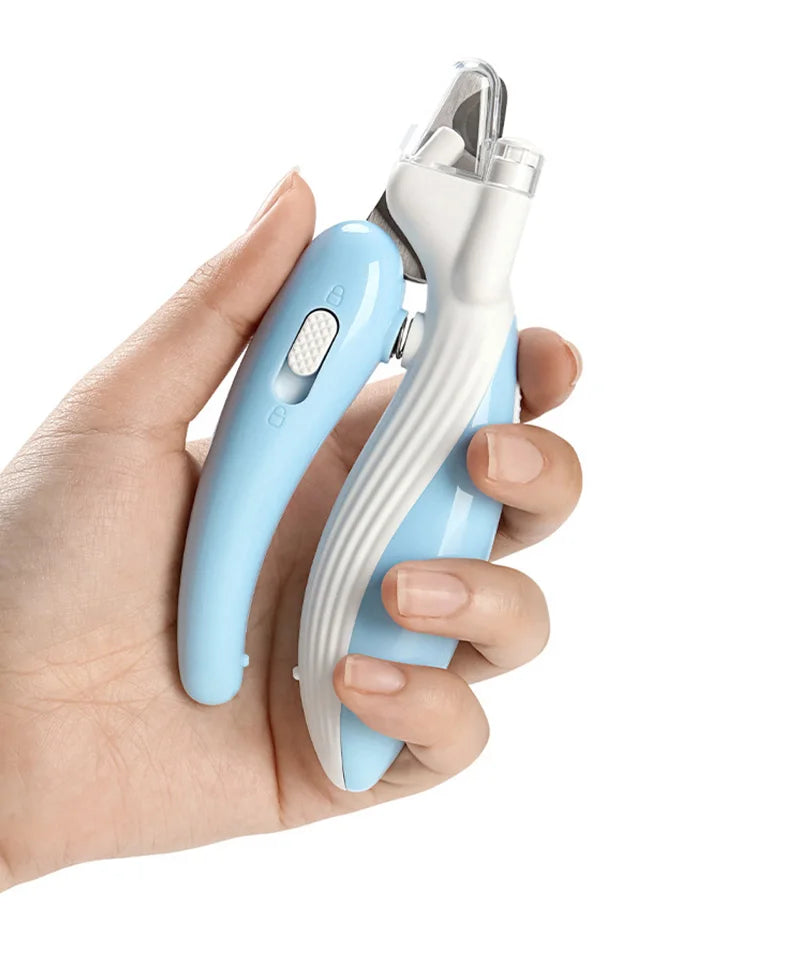 Coupe-Ongles pour Chien et Chat avec Lumière LED — Sécurité & Précision
