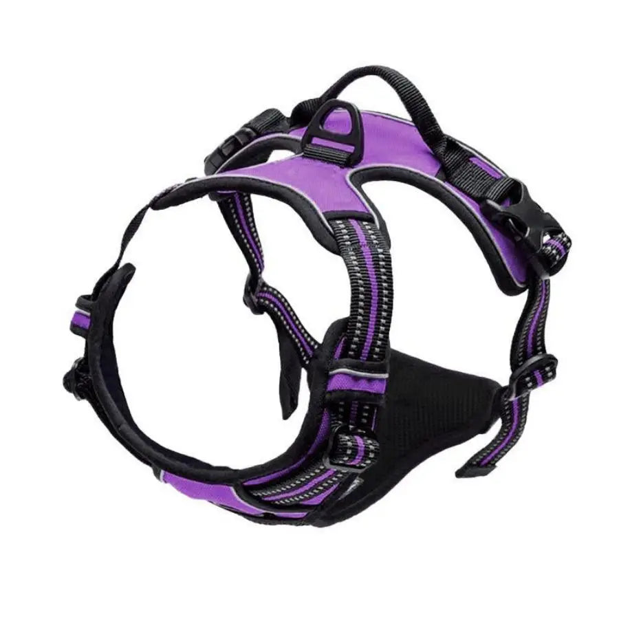 Harnais Anti-Traction pour Chien — Réfléchissant & Ajustable