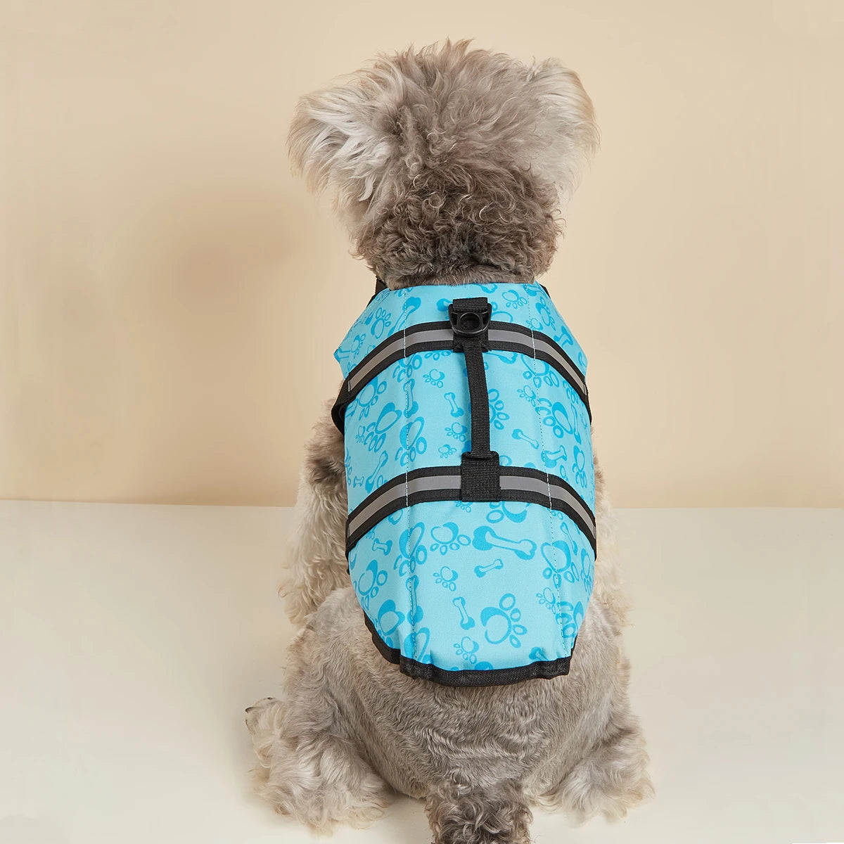 Gilet de Sauvetage pour Chien — Réfléchissant & Ajustable