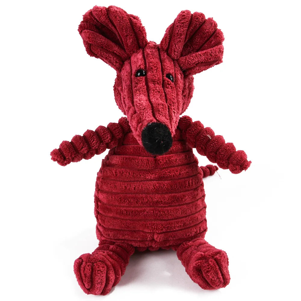 Jouet en Peluche Molaire pour Chien — Nettoyage Dentaire & Anti-Stress